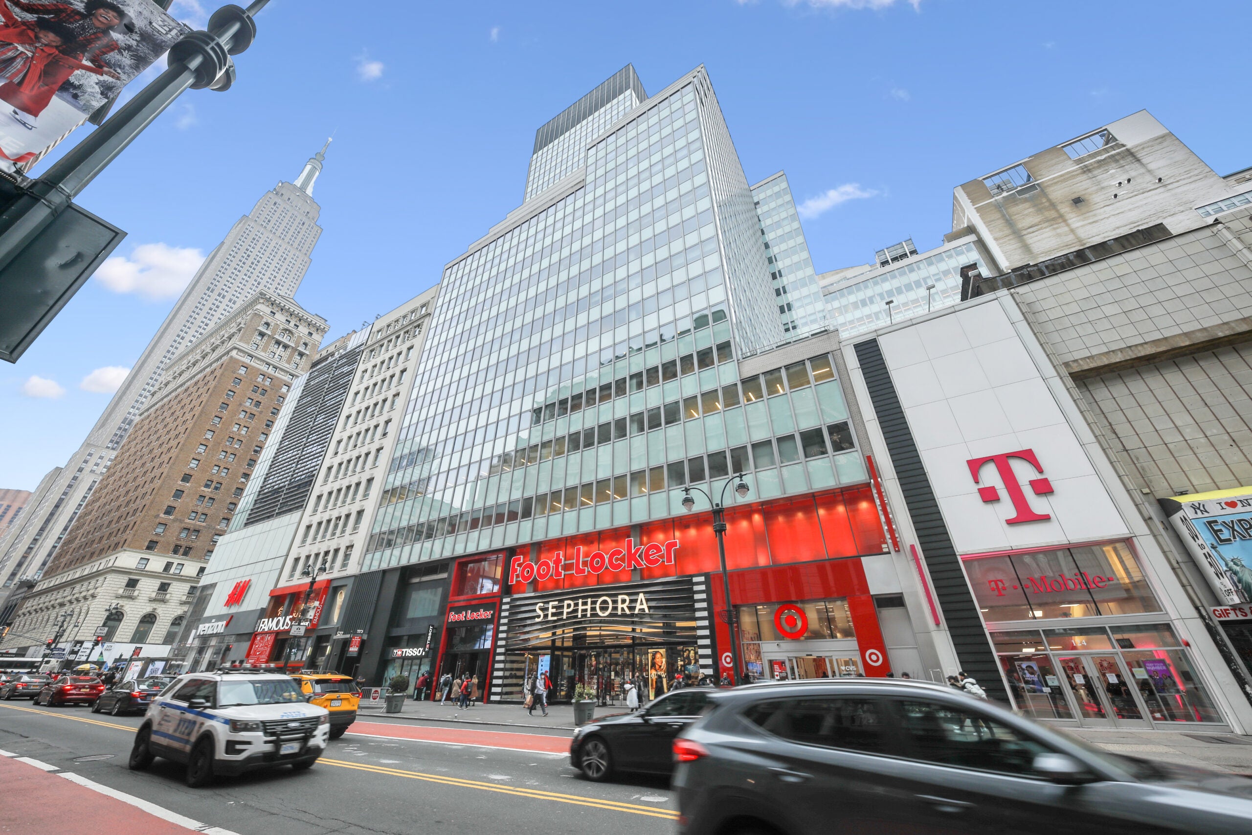 Building exterior of 112 West 34th Street