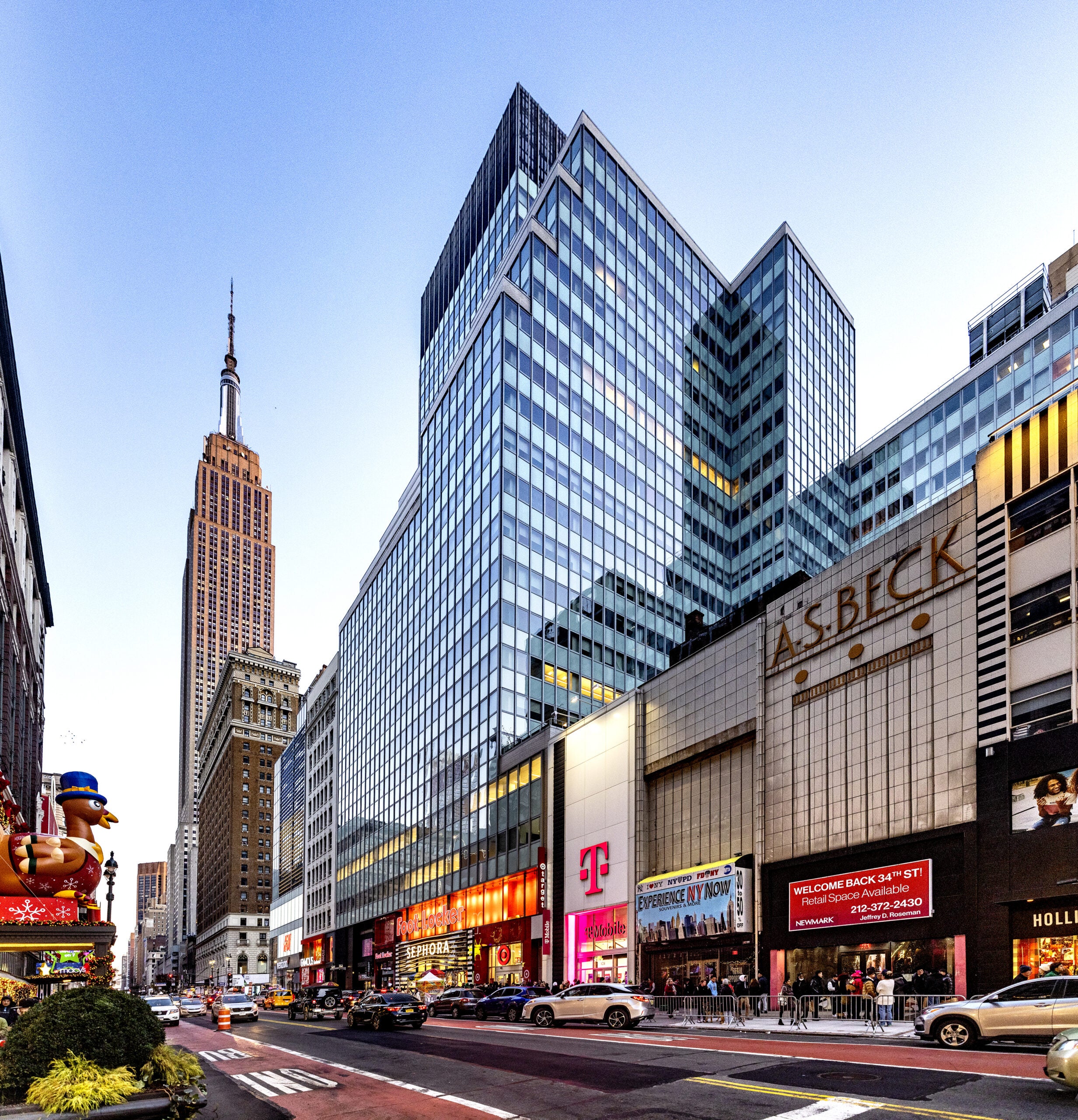 Empire State Realty Trust’s corporate headquarters located at 112 West 34th Street in NYC