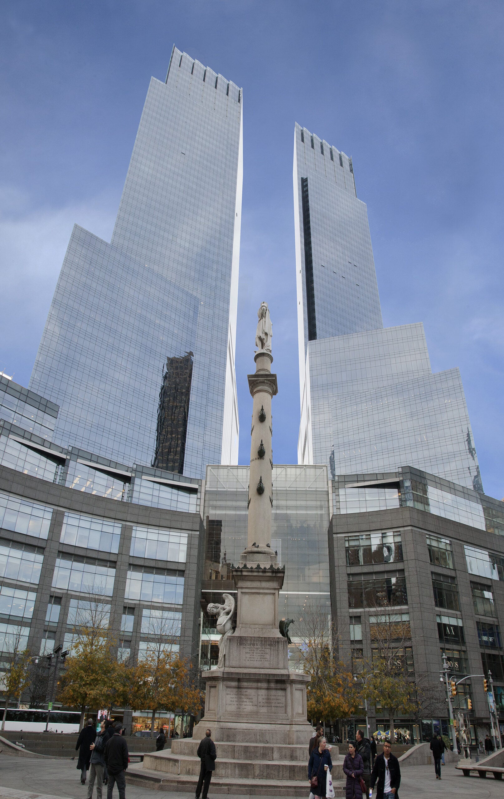 A view of Columbus Circle at 250 West 57th Street