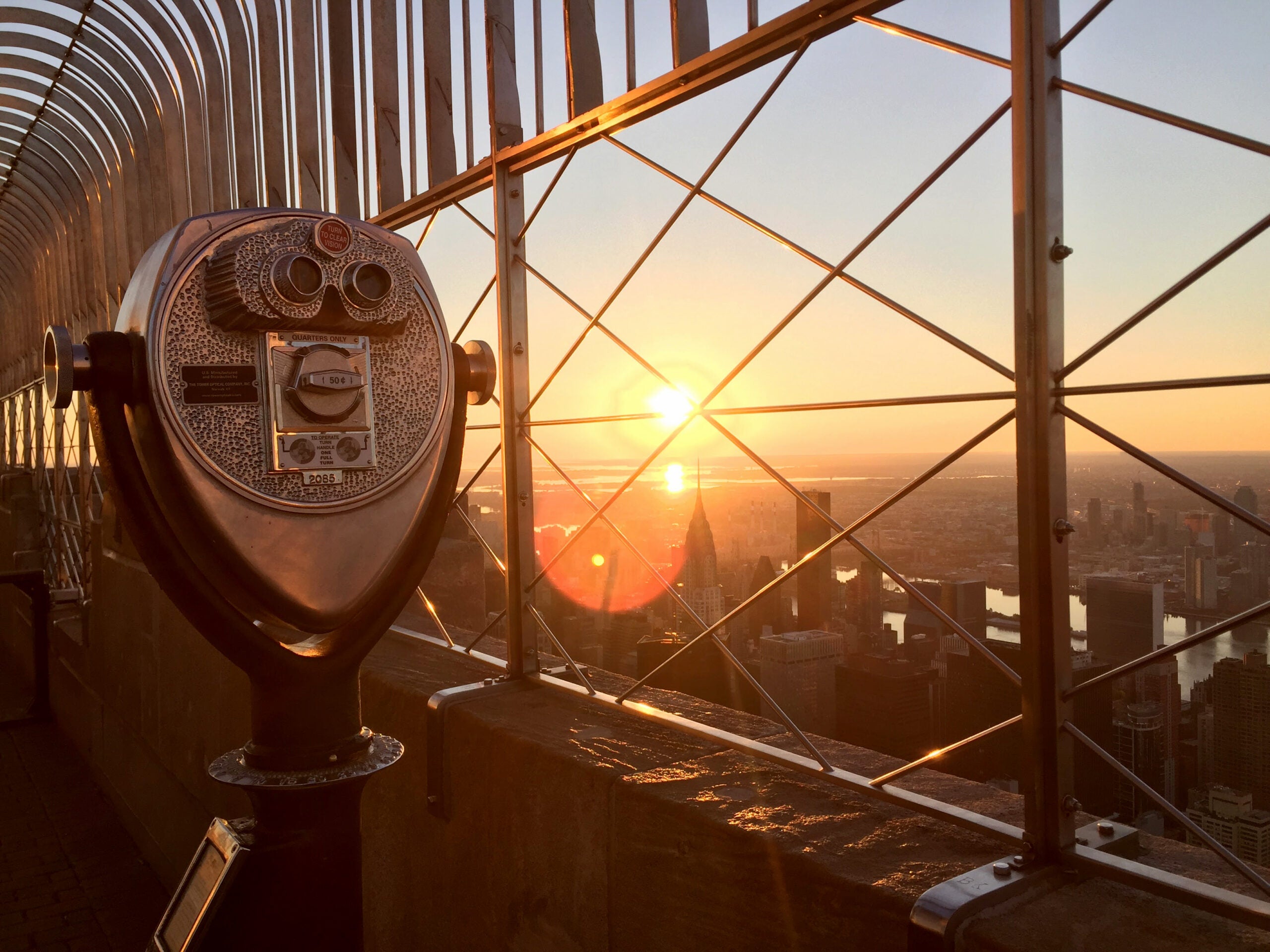 Sunrise at the Empire State Building