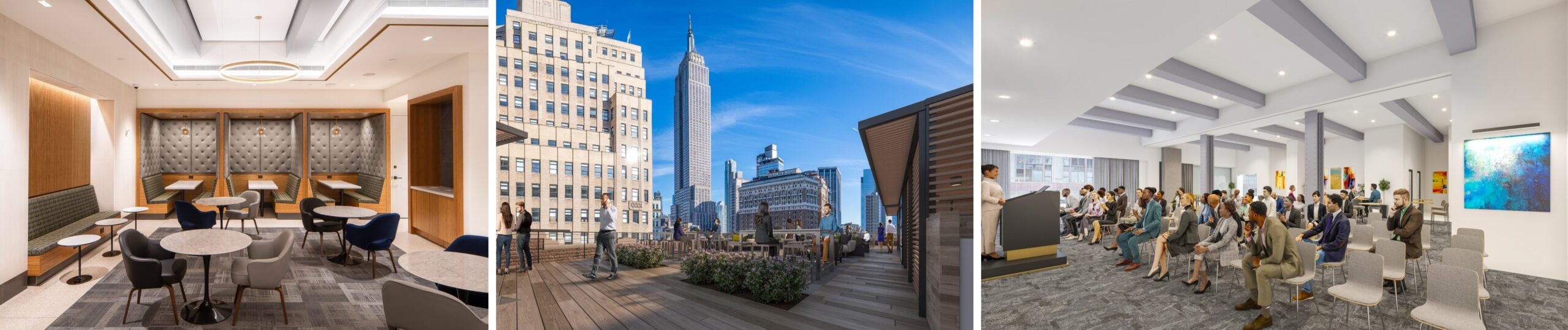 Empire State Realty Trust Announces Opening of New All-Hands Space at 1400 Broadway; Shares Plans for 7.4k Square Foot Rooftop at 1333 Broadway