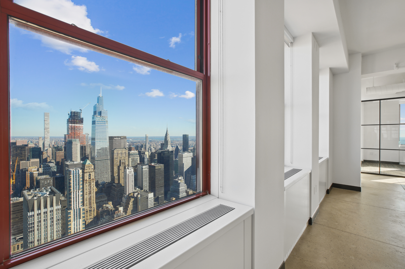 View from an office space at the Empire State Building